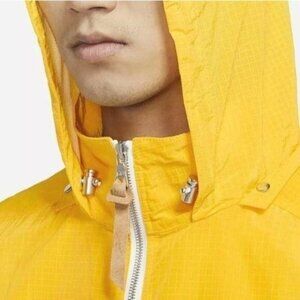 Nike NRG MII Hooded Track Jacket Opti Yellow Sized Medium New